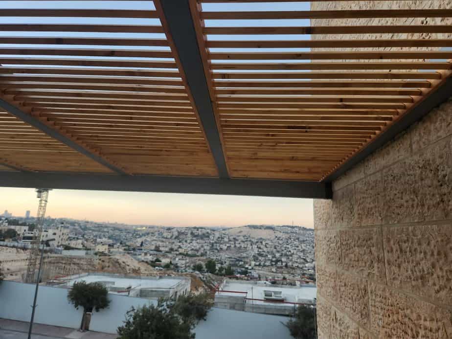 פרגולות אלומיניום למרפסת